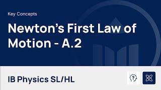 Newton's First Law of Motion video thumbnail