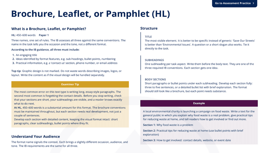 Brochure/Leaflet/Pamphlet